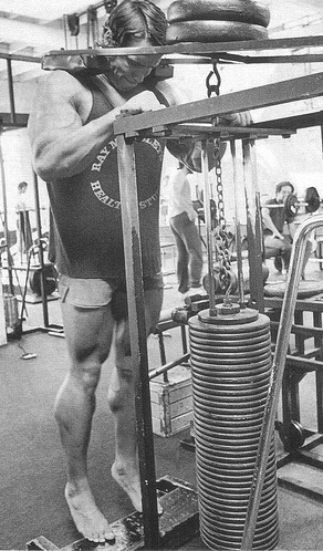 Arnold schwarzenegger calves workout best sale